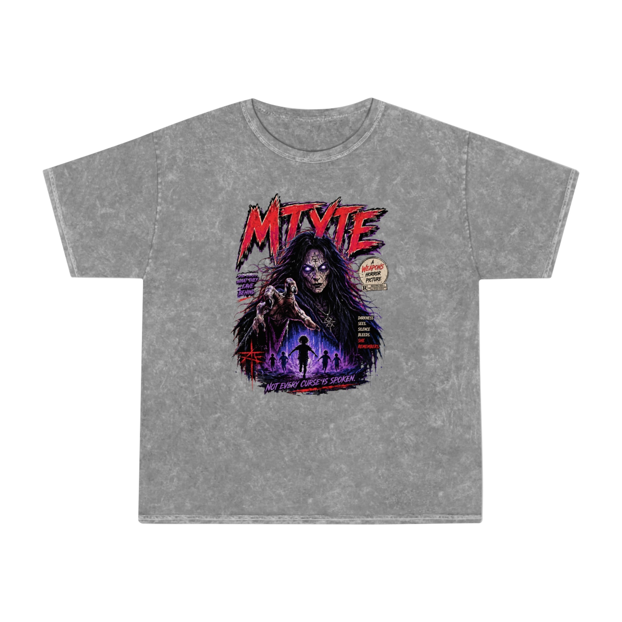 Horror Graphic Tee — Retro Zombie Movie Shirt