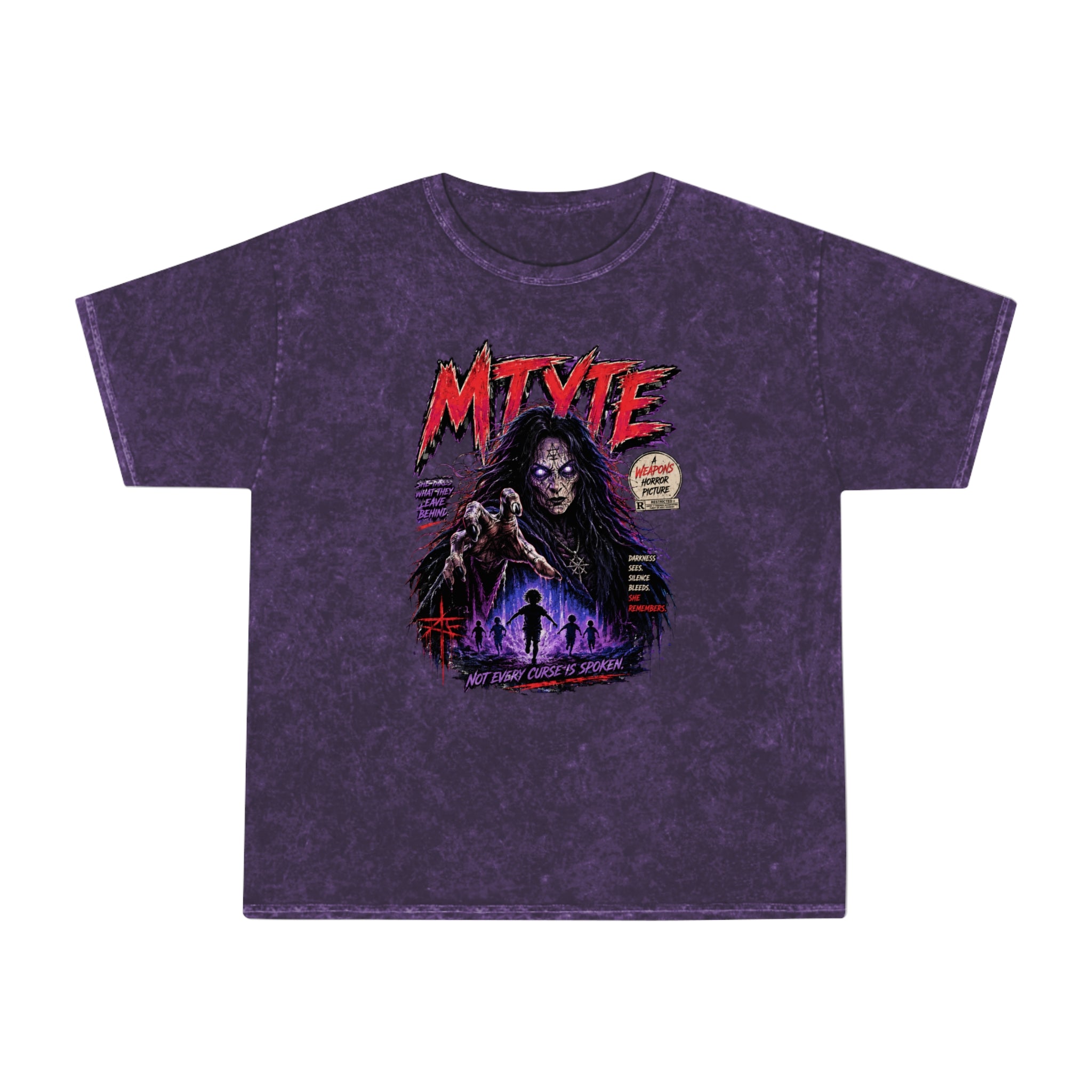 Horror Graphic Tee — Retro Zombie Movie Shirt