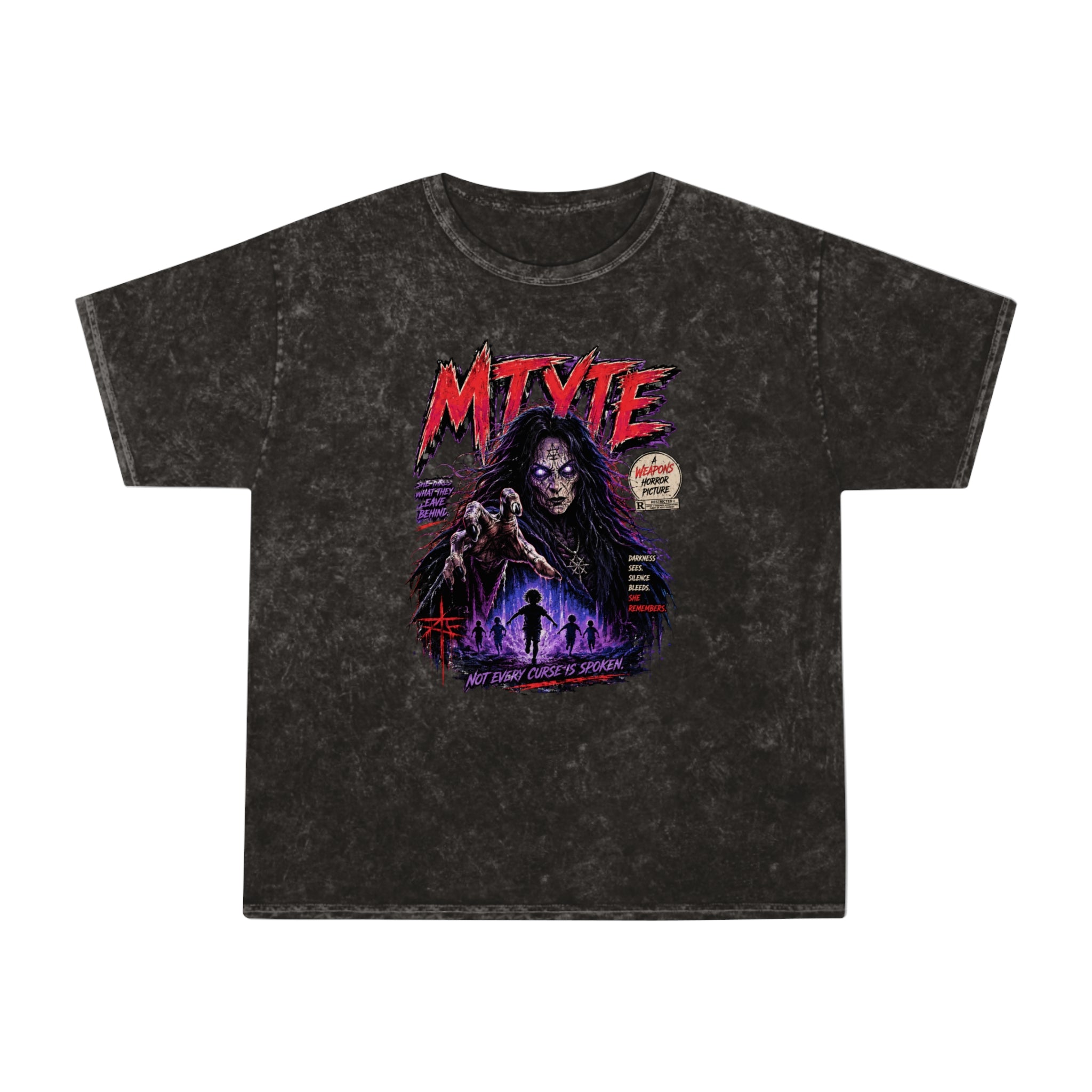 Horror Graphic Tee — Retro Zombie Movie Shirt