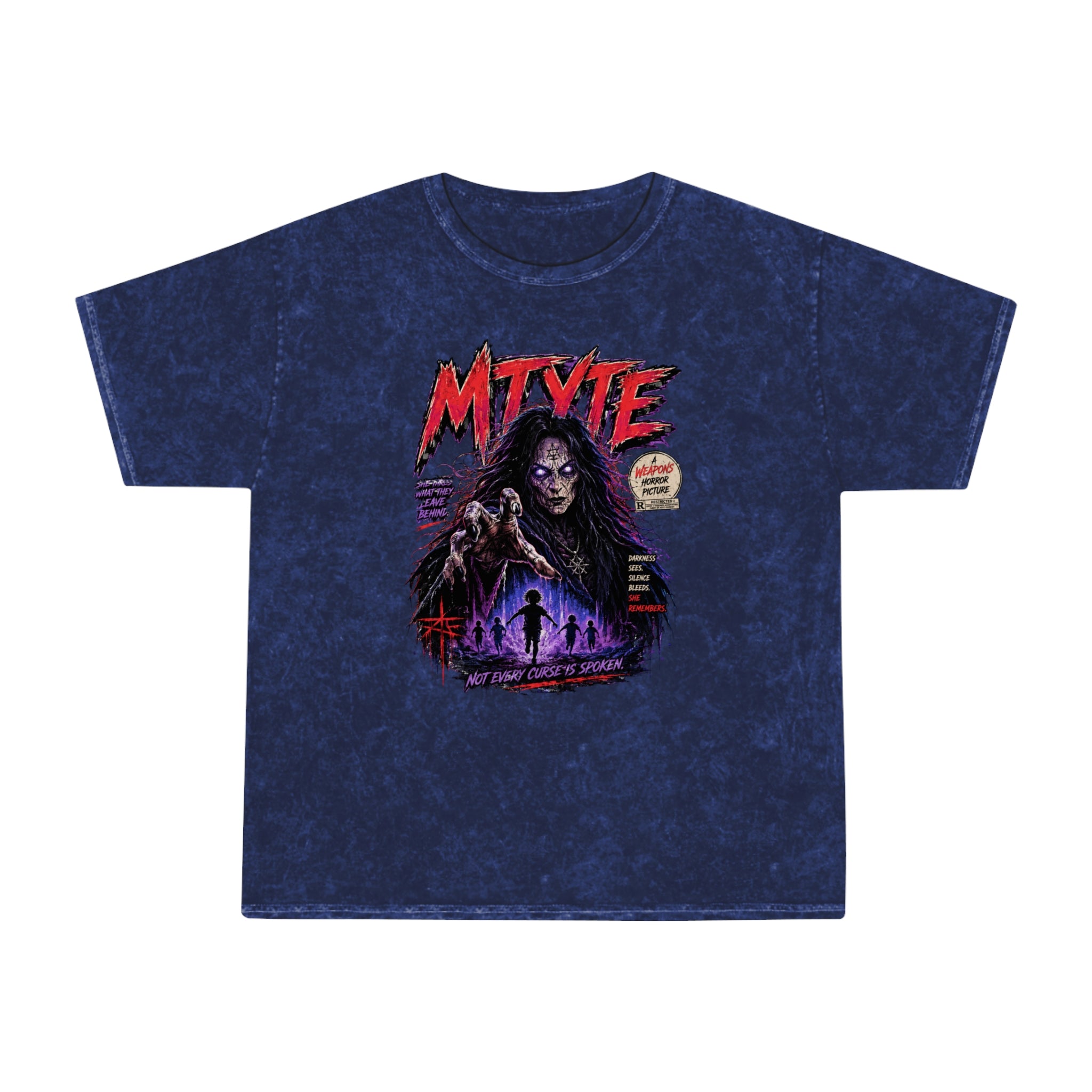 Horror Graphic Tee — Retro Zombie Movie Shirt