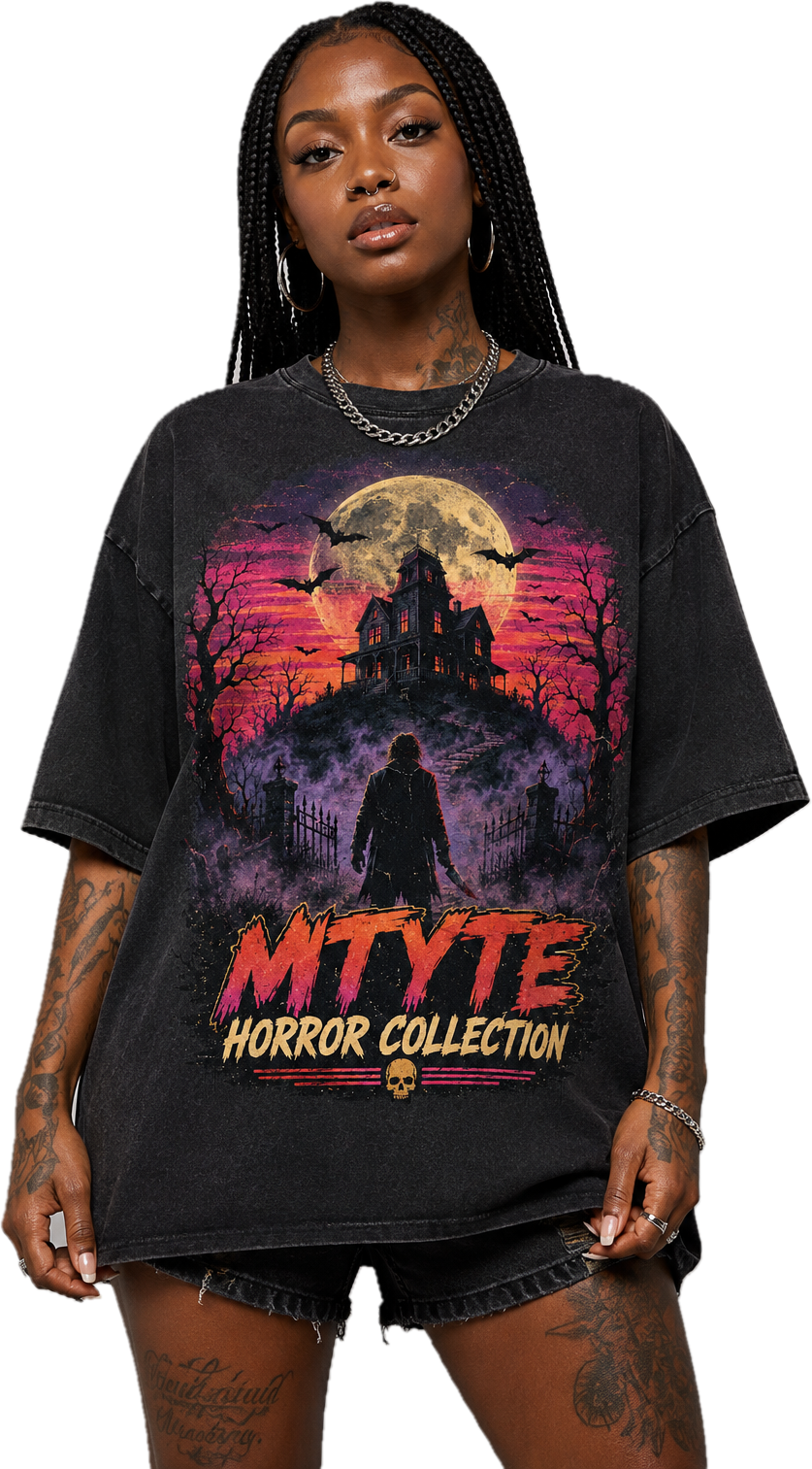 Mineral Wash Boxy Cotton T-Shirt